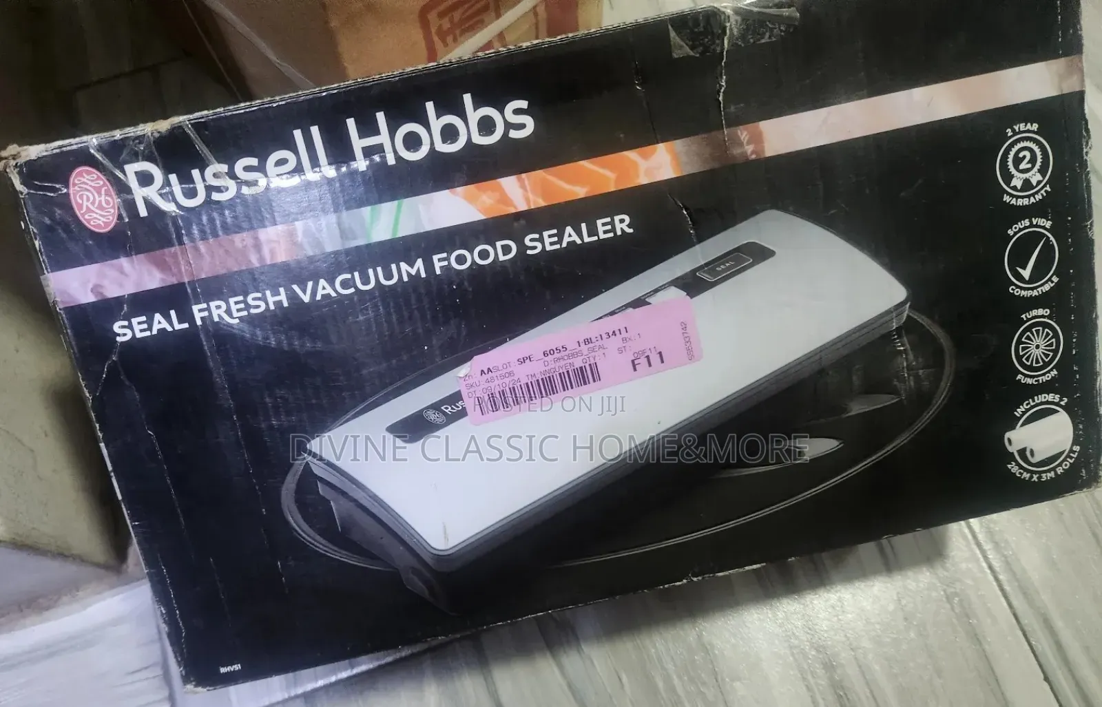 Russell Hobbs Vacuum Rubber Sealer