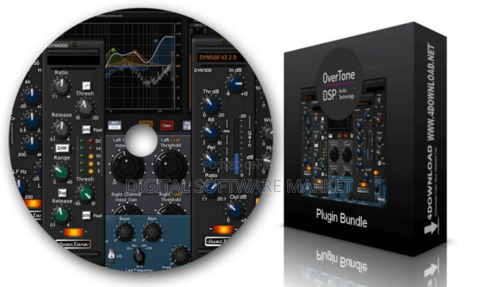 Overtone DSP Plugin Bundle V11 for Windows or Mac