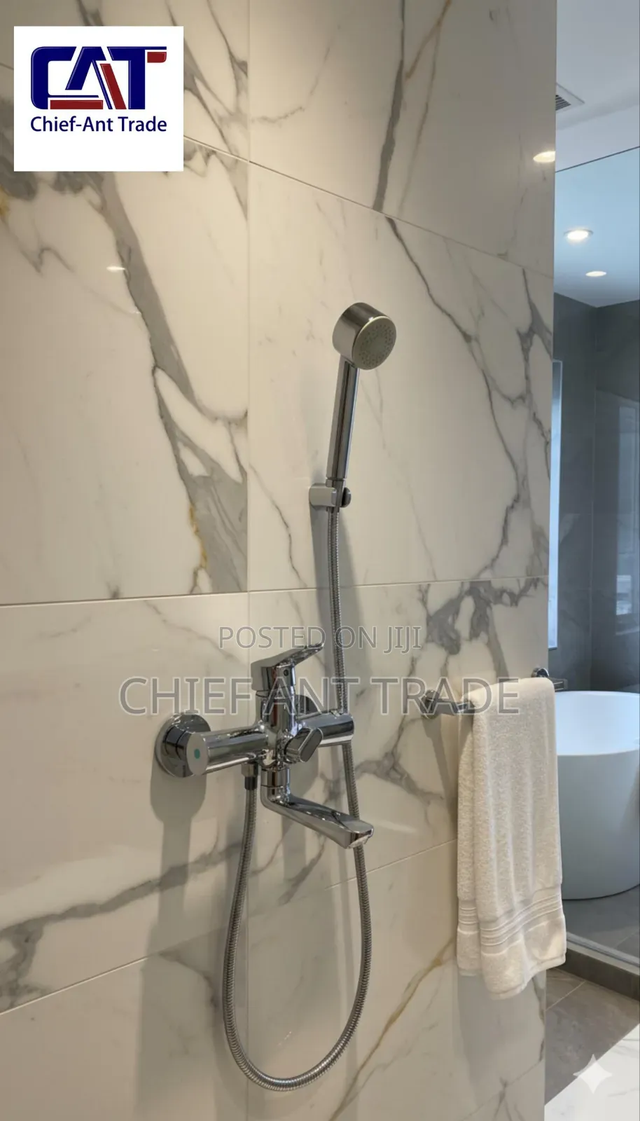 Robust Shower Set Silver / Chrome