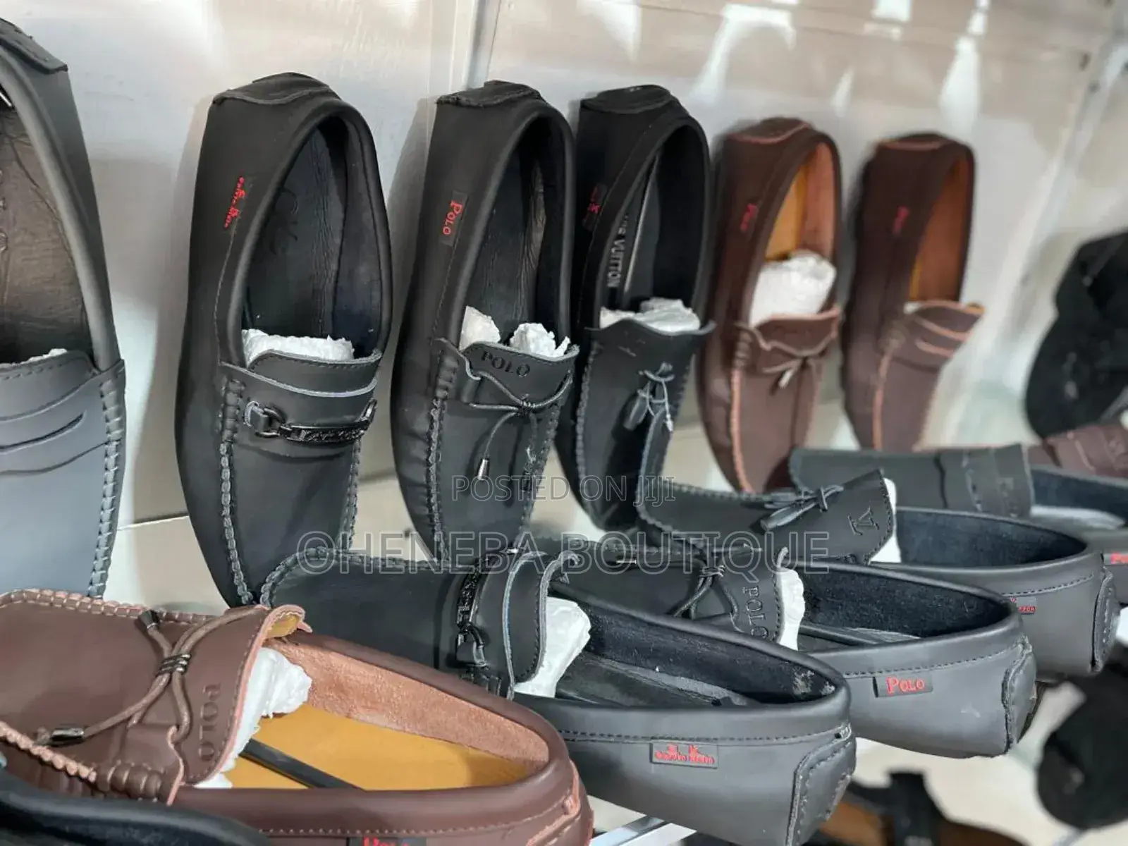Polo Leather Loafers for Men