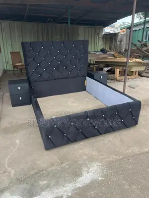 Black Queensize Bed