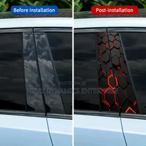 Car Door Pillar Stickers