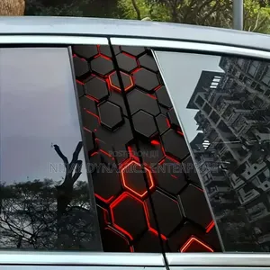 Car Door Pillar Stickers