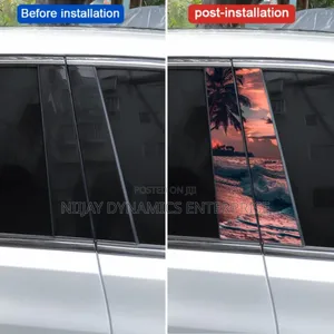 Car Door Pillar Stickers