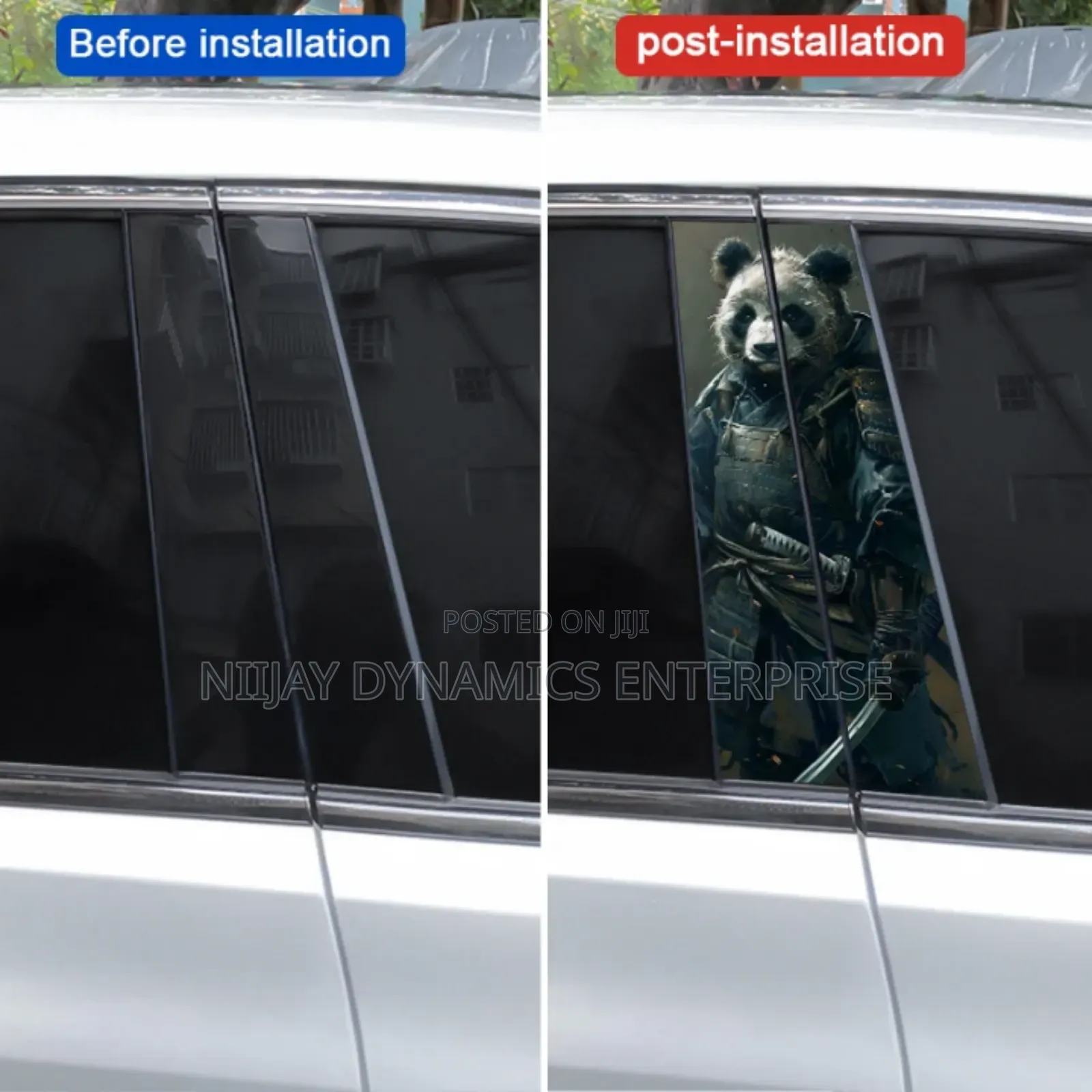 Car Door Pillar Stickers