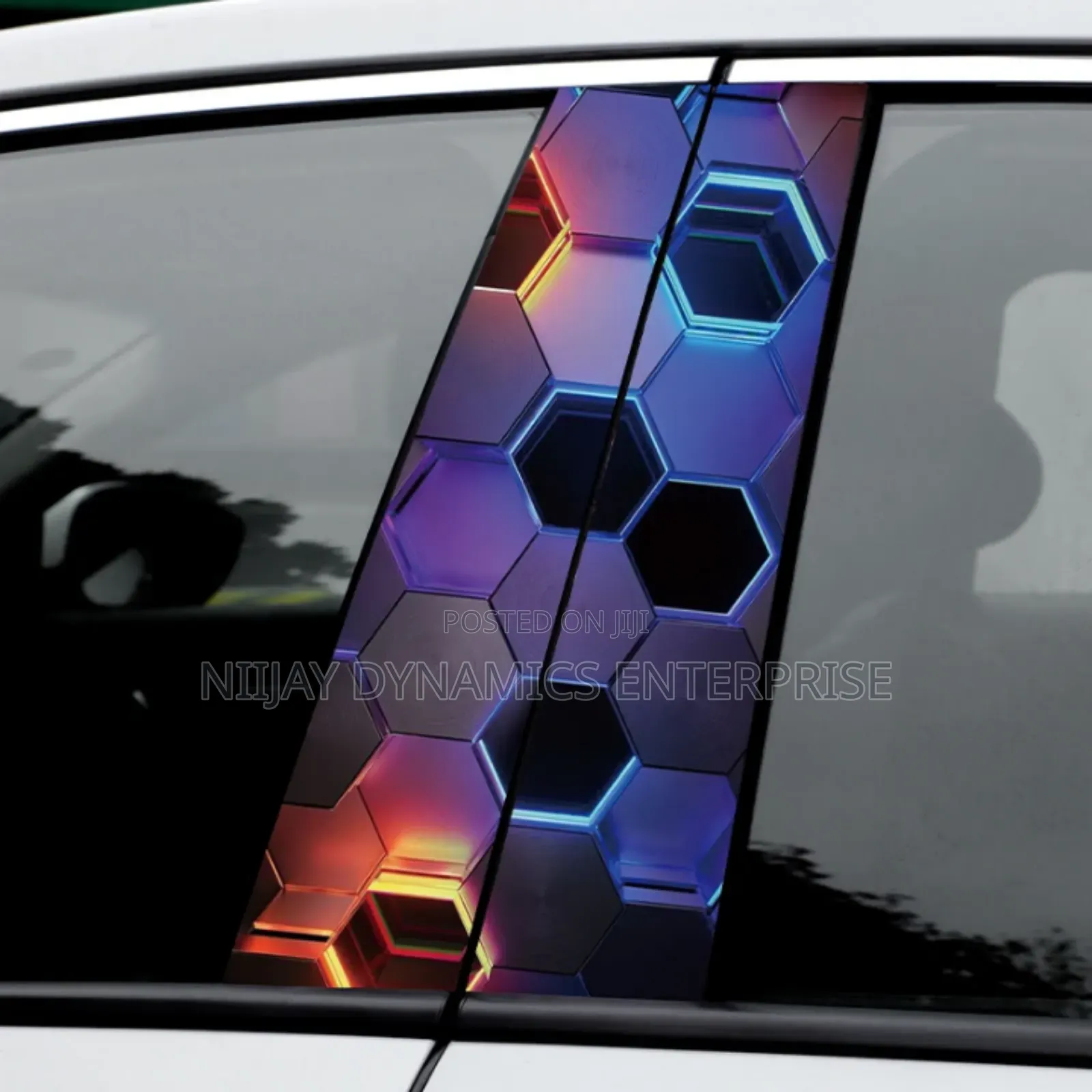 Car Door Pillar Stickers