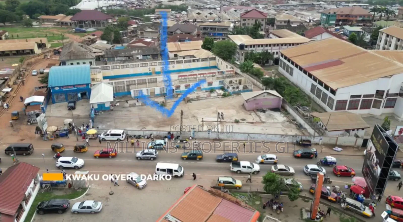 1acre Land 4sale Kumasi Bantama