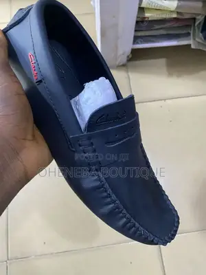 Clarks Leather Loafers Shoes for Men