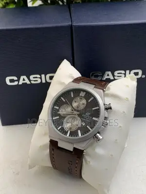 Casio Edifice Leather Strap