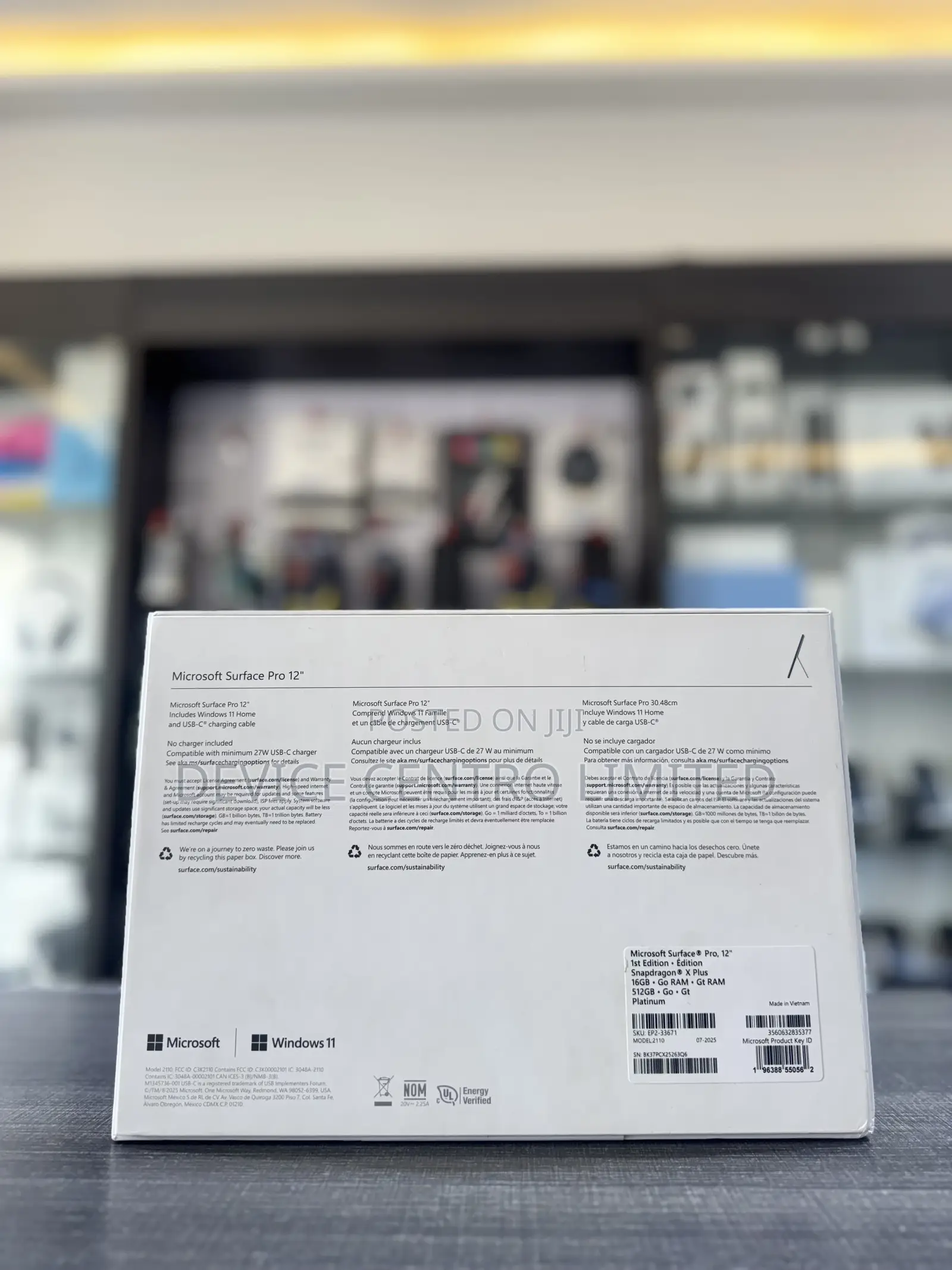 New Microsoft Surface Pro 512 GB Gray