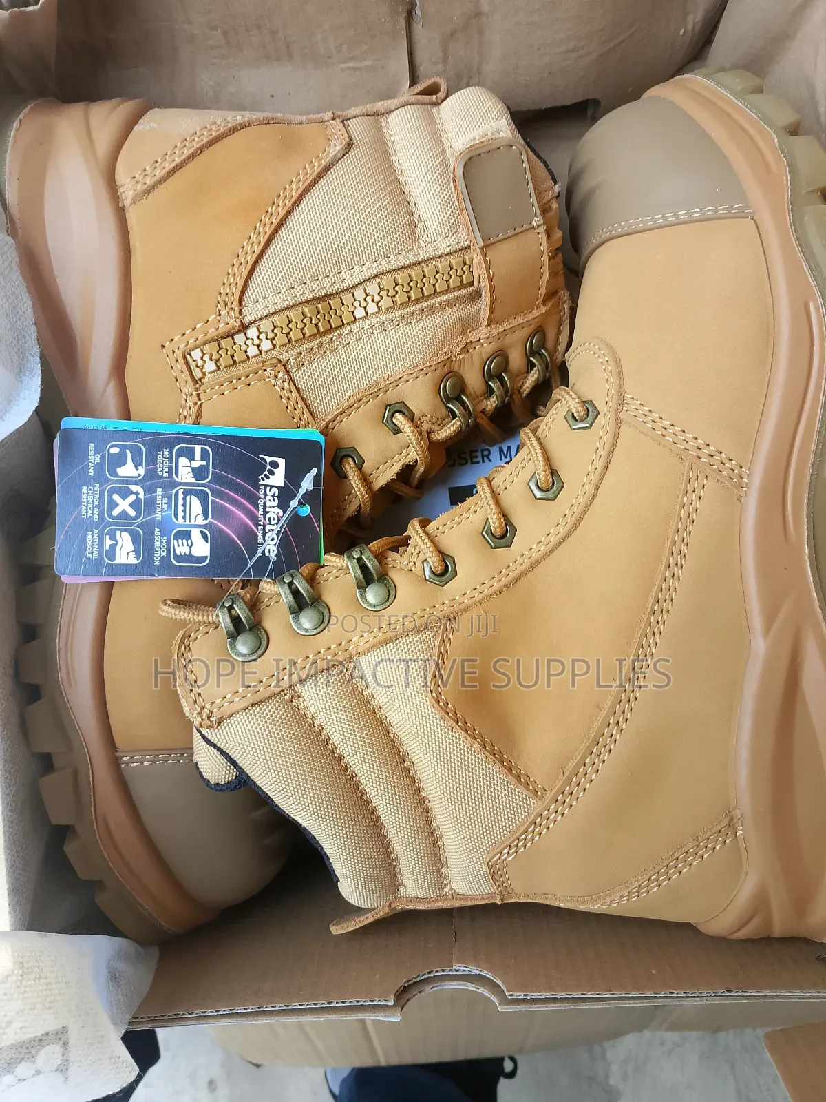 Hd Safetoe Desert Safety Boots.