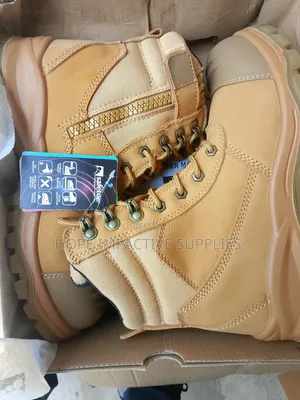 Hd Safetoe Desert Safety Boots.