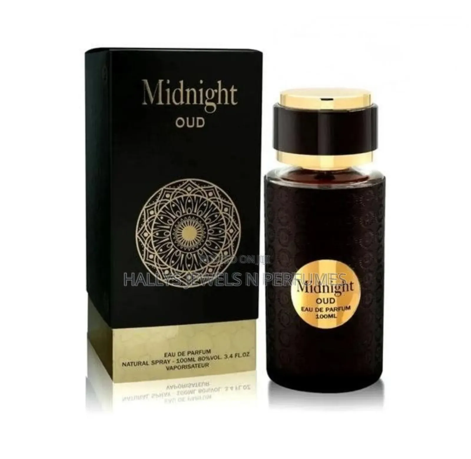 Midnight Oud Perfume by Fragrance World, 100ml, Men's