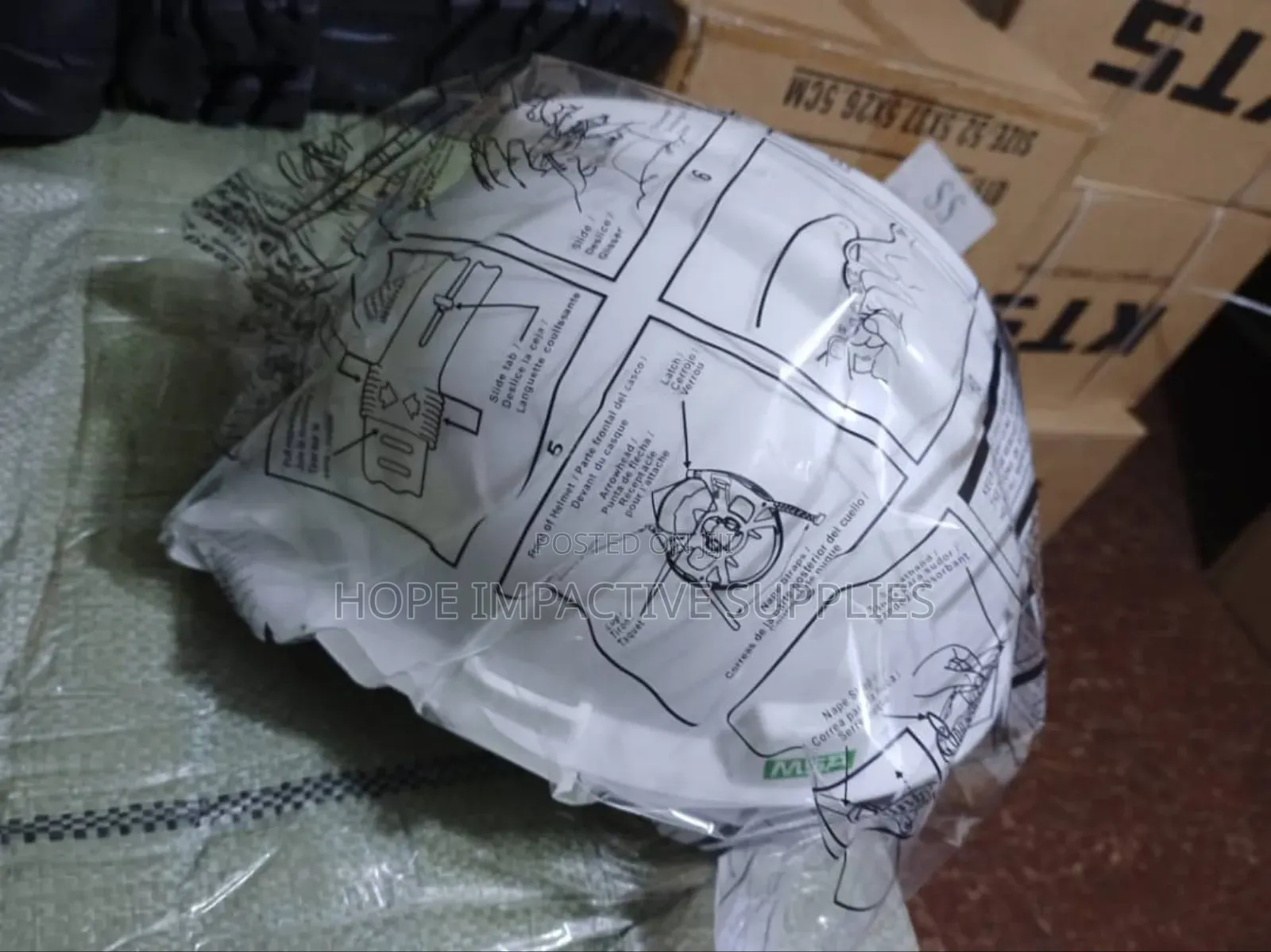 Msa Safety Helmet Without Vents.