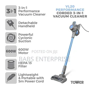Tower Vl20 Performance Corded 3-in-1 Vacuum Cleaner