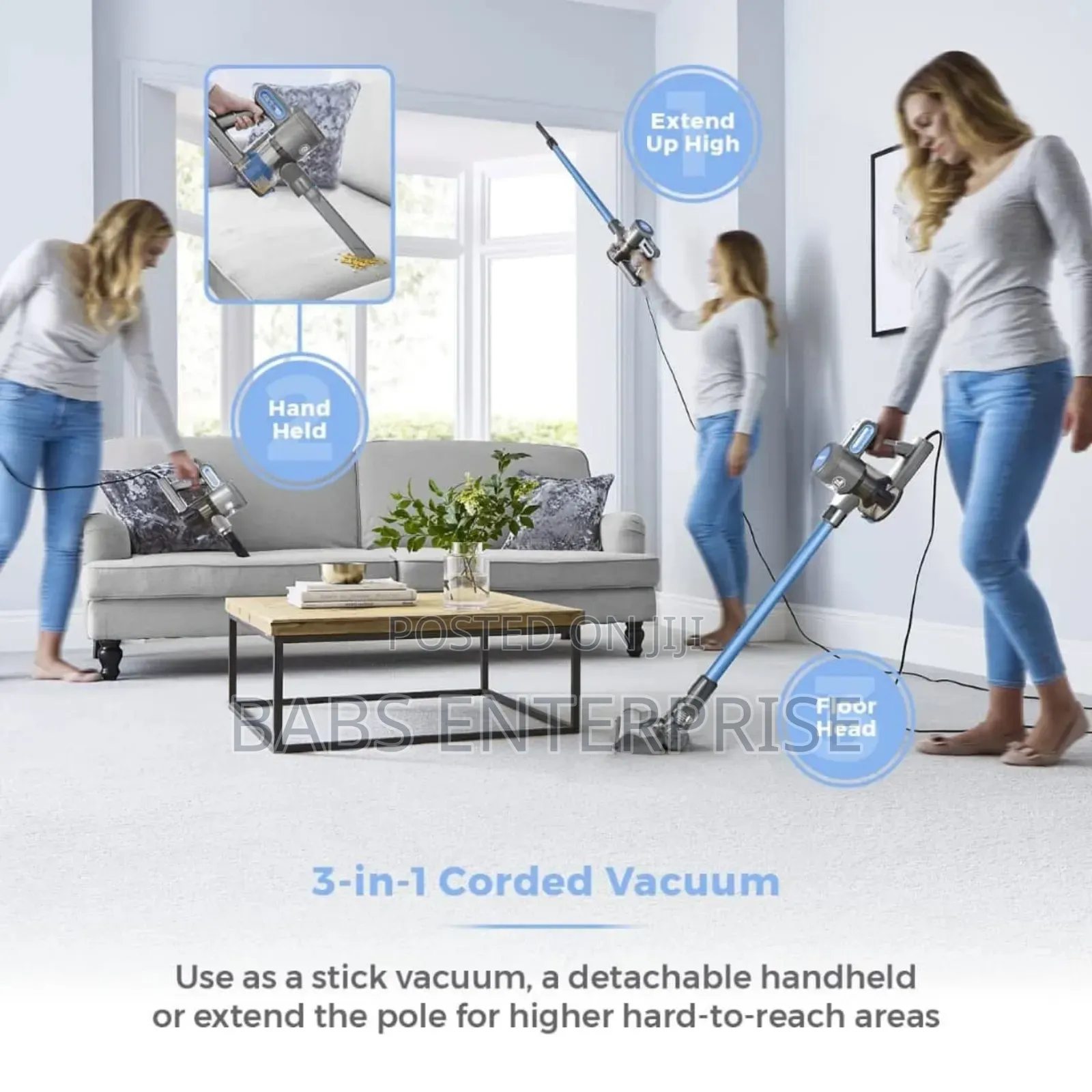Tower Vl20 Performance Corded 3-in-1 Vacuum Cleaner