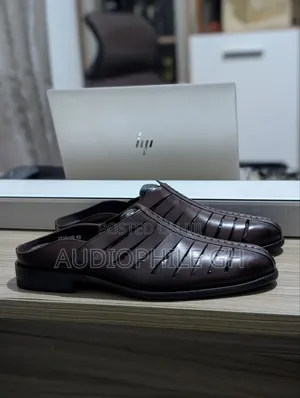 Berluti Men's Leather Half Shoes