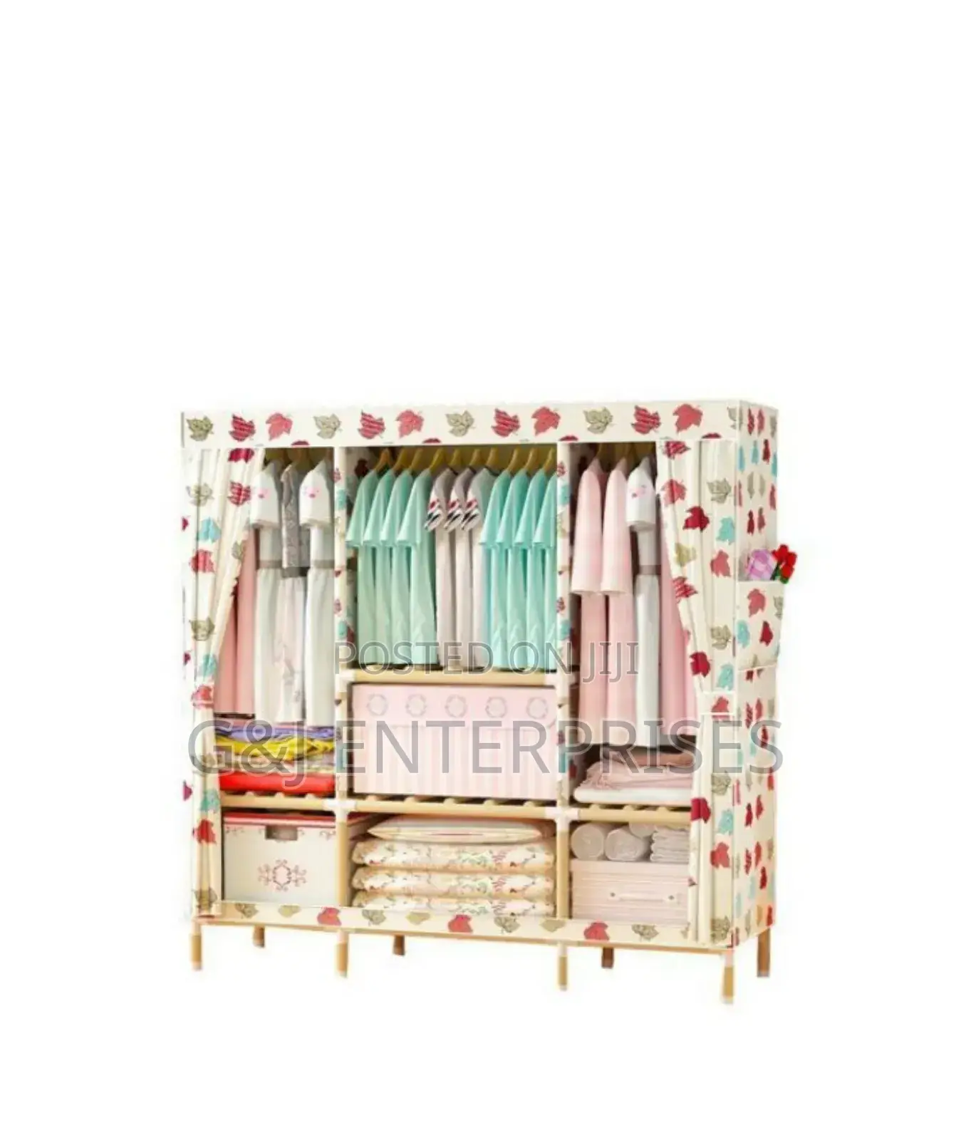 Wooden Foldable Wardrobe