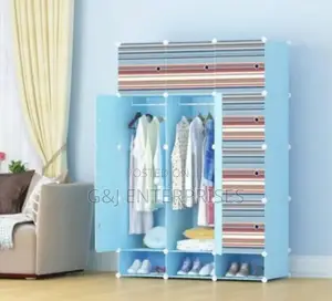 12 Cube Plastic Wardrobe