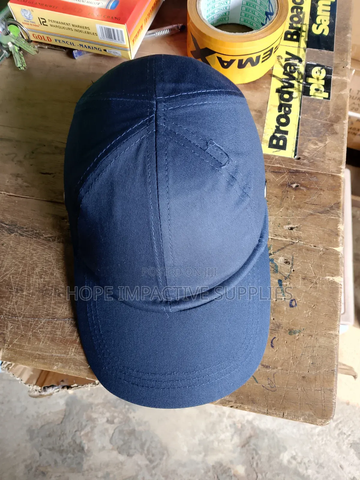 Safety Bump Cap Without Reflectors.