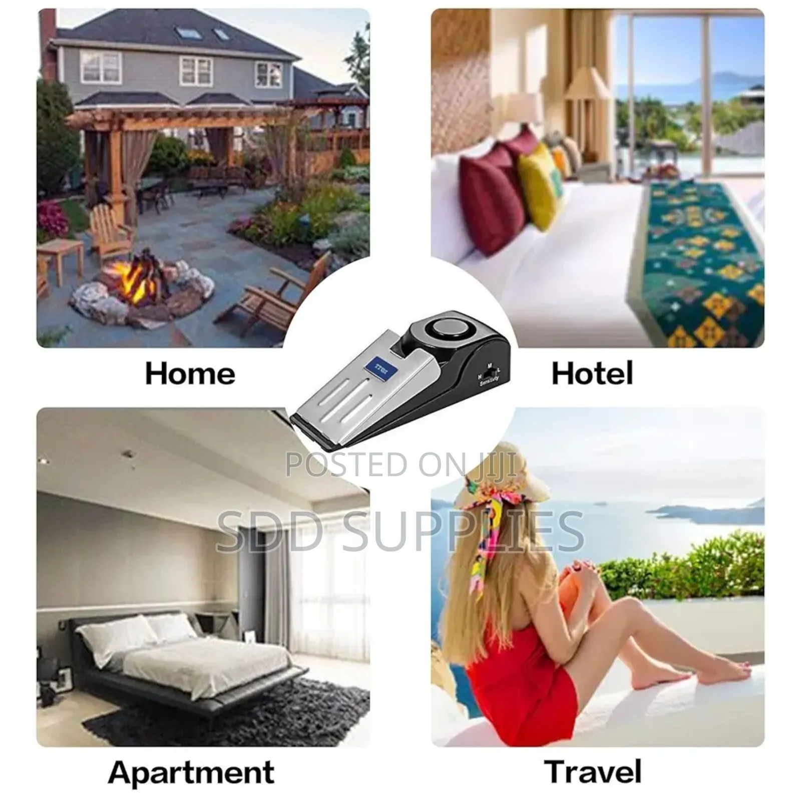 Hotel Door Burglar Alarm Door Gap Alarm Door Stopper Alarm