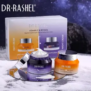 Dr. Rashel Vitamin C Retinol Daytime Night Anti-Aging Face Cream.