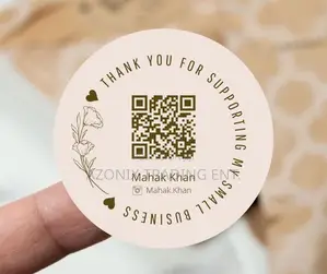 Round Product Stickers Printing