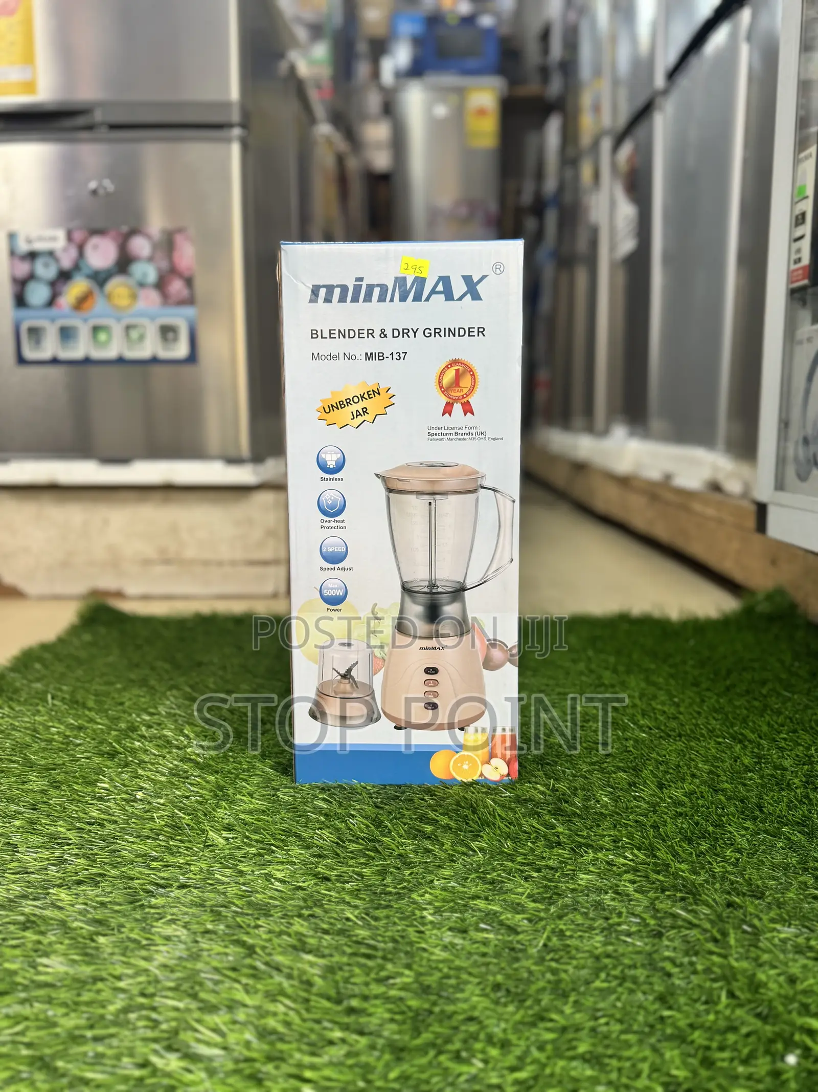 Minmax Blender With Dry Grinder