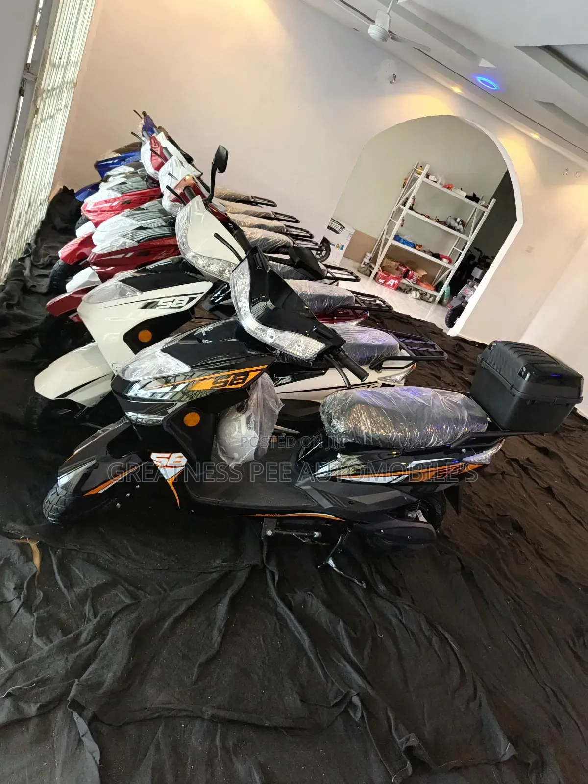 New Motorcycle 2025 Black