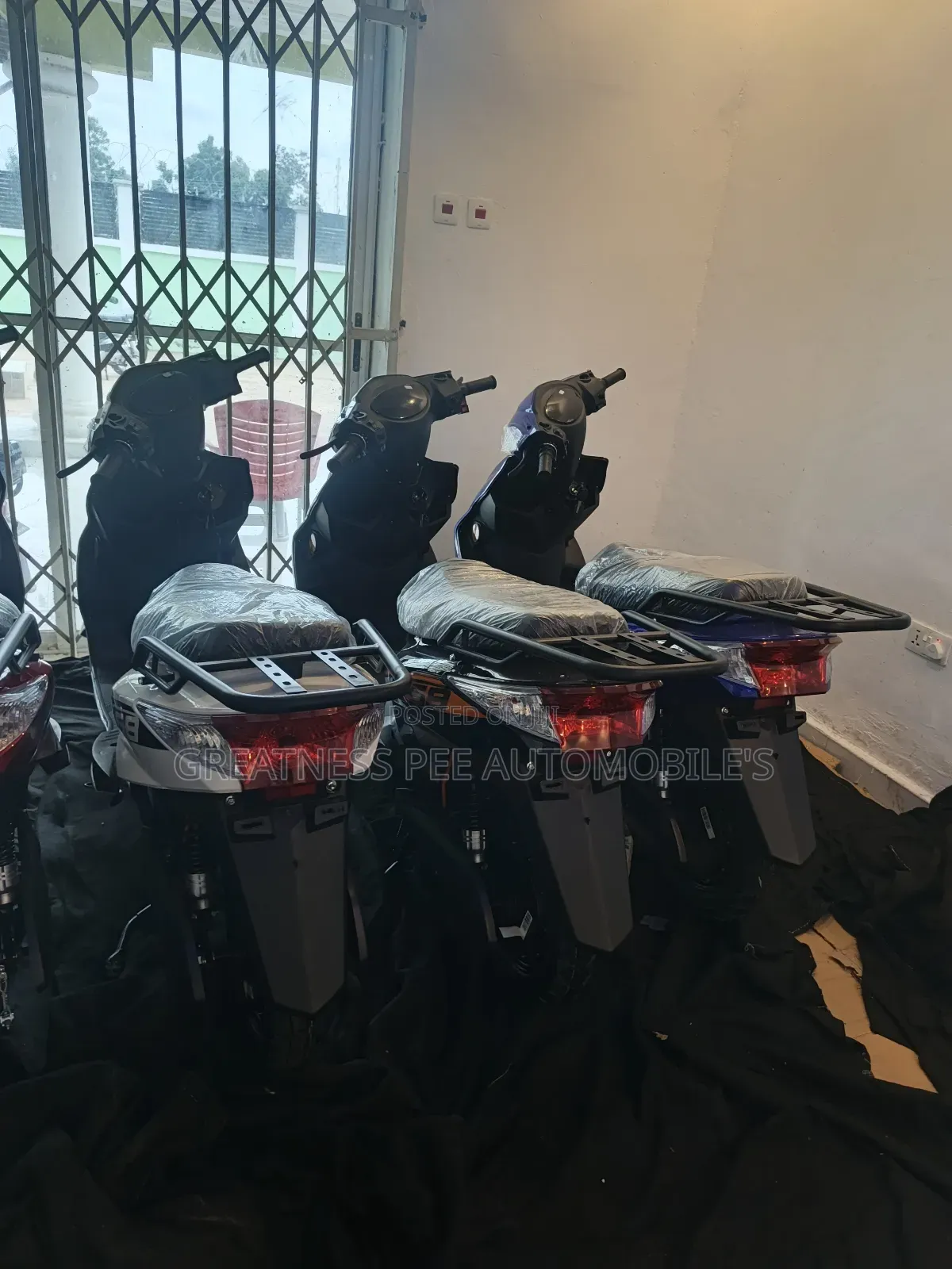 New Motorcycle 2025 Black