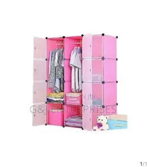 12 Cube Plastic Wardrobe