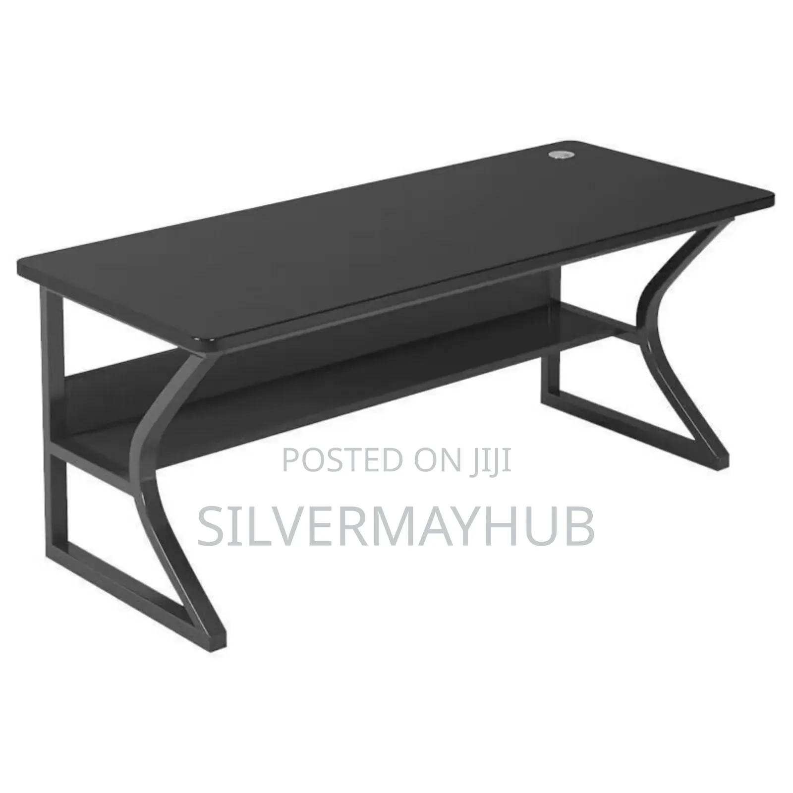Office Gaming Desk With Beneath Book Shelf