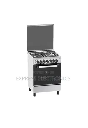 Eldo-Gc6060sfu-Silver Eldo Gas Cooker 4 Burner 60x60 Cm Oven Grill Rot