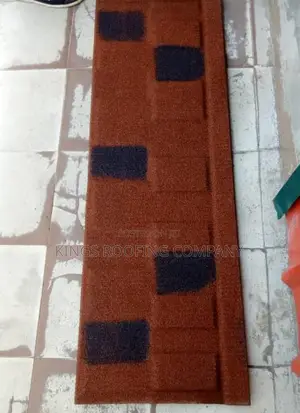 Red and Black Euro Shingle Roofing Tiles