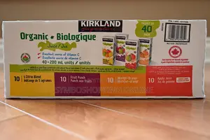 Kirkland Signature Organic Juice 40×200ml