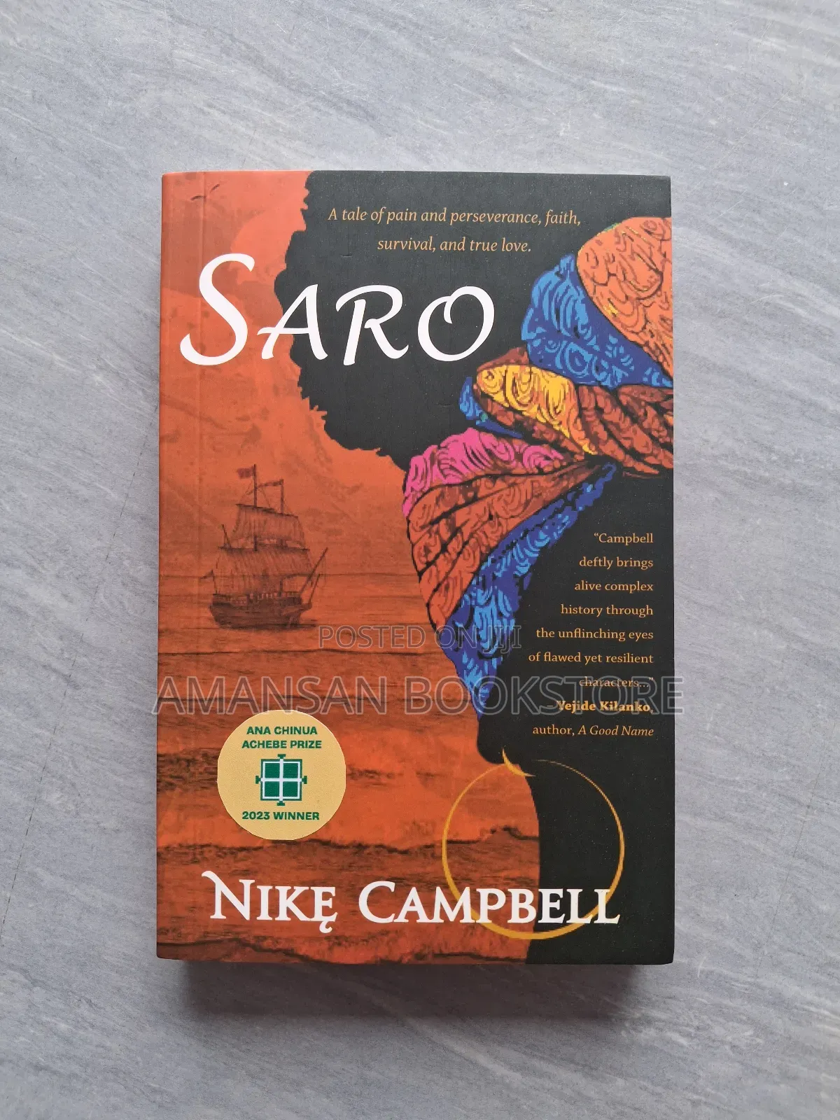 Saro: A Tale of Pain and Perseverance, Faith, Survival, and True Love