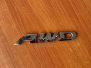 Awd Metal Rear Trunk Fender Emblem