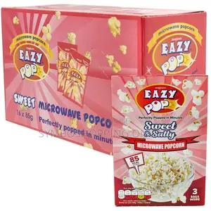 Eazy Pop Microwave Popcorn Magicorn 85g (Sweet, Pack of 1)