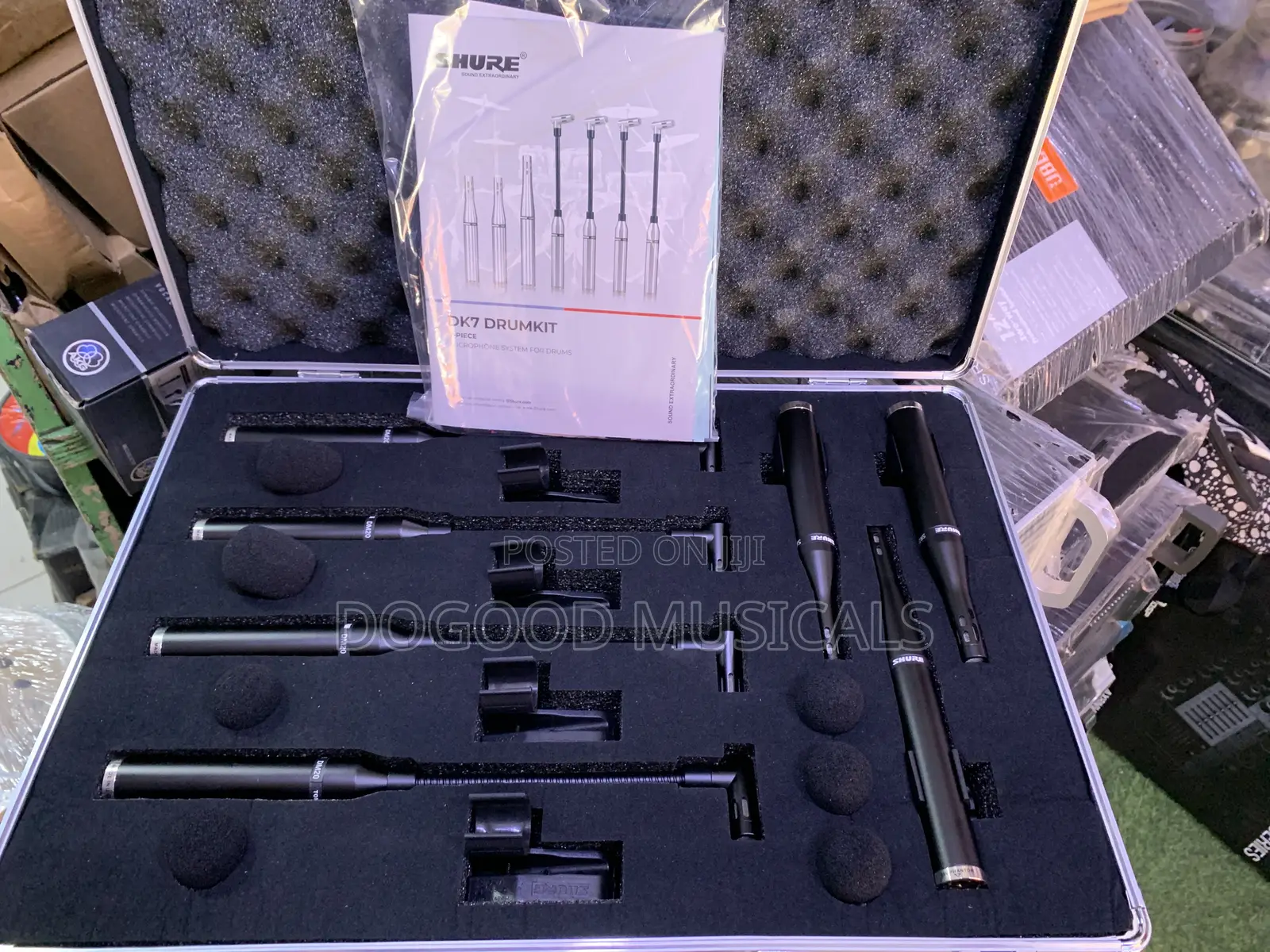 Shure Dk-7 7-set Drum Microphone