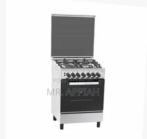 Eldo-Gc6060sfu-Silver Eldo Gas Cooker 4 Burner 60x60 Cm Silver Oven