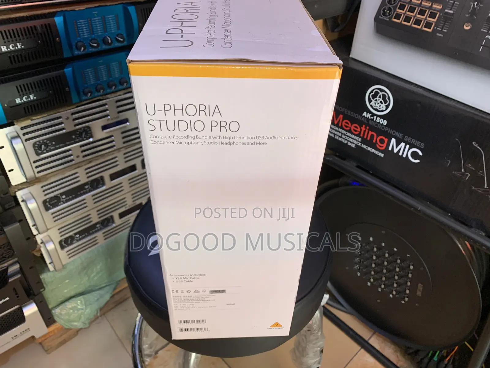 Behringer Podcastudio-2 Usb Complete Podcastudio Bundle With Usb Mixer