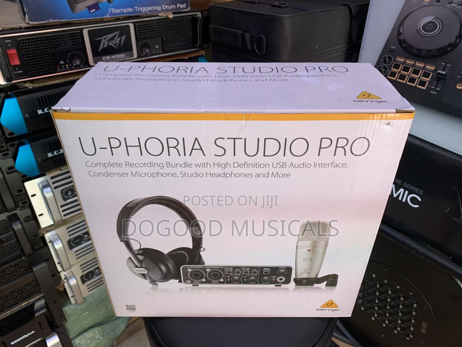 Behringer Podcastudio-2 Usb Complete Podcastudio Bundle With Usb Mixer
