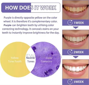 Glorysmile V34 Purple Whitening Toothpaste 30ml