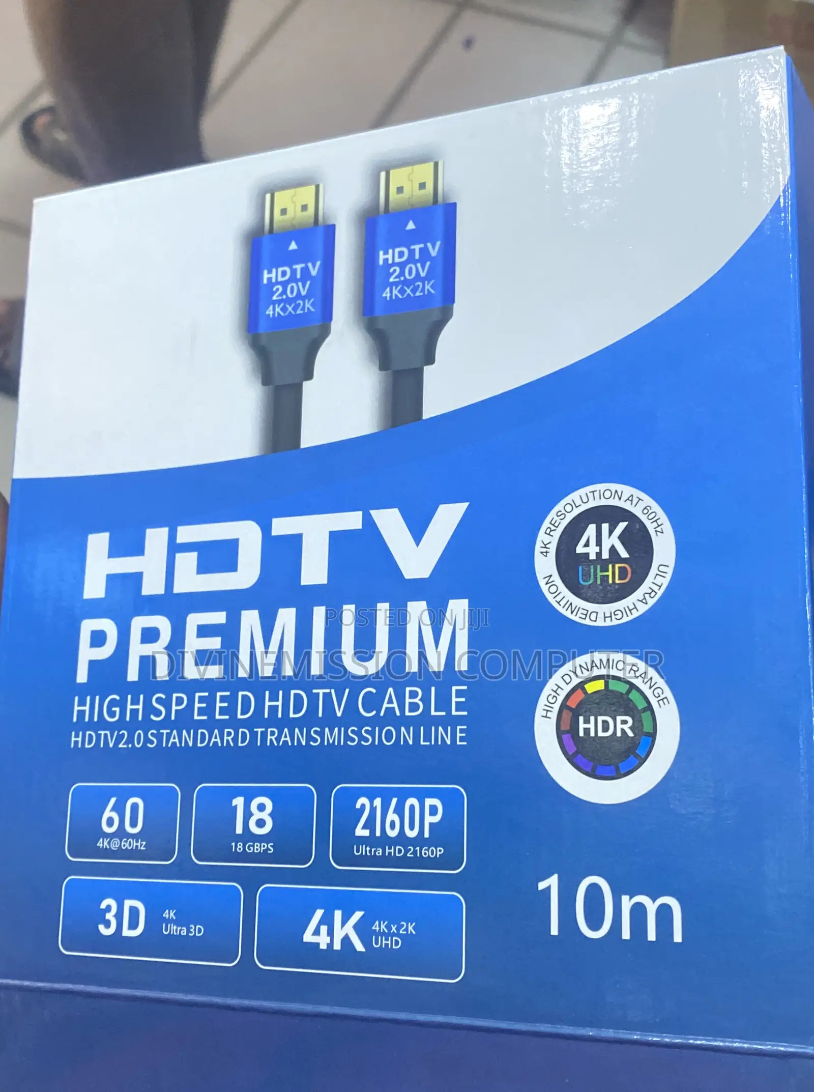Hdmi to Hdmi Quality Cord. 10 Miters.