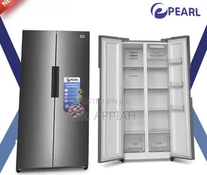 Fast Chilling Pearl 386ltrs Side by Side Refrigerator(Pf-4510ixsbs-2b)