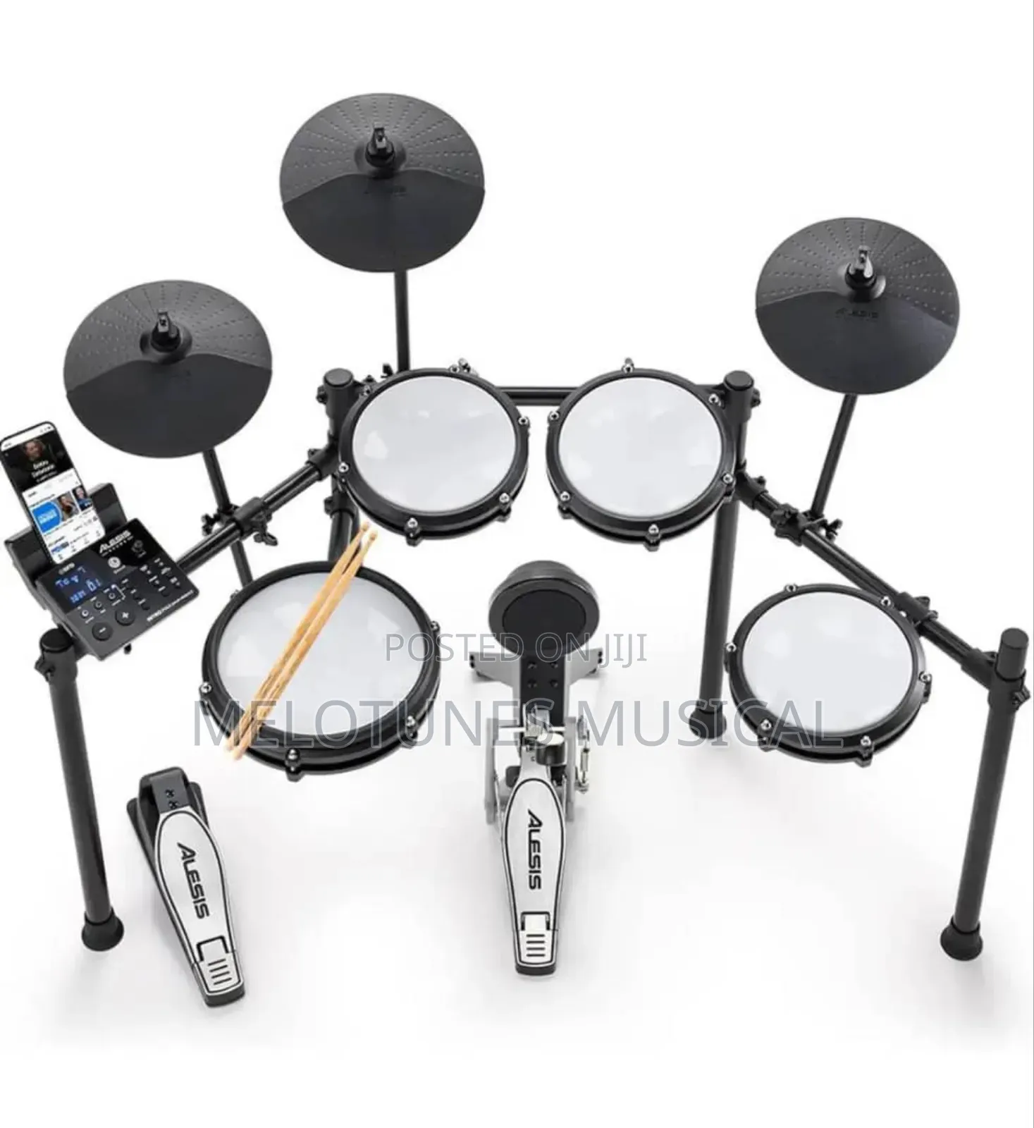 Alesis Nitro Max Electronic Drum Kit.