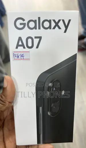 New Samsung Galaxy A07 4G 128 GB Black
