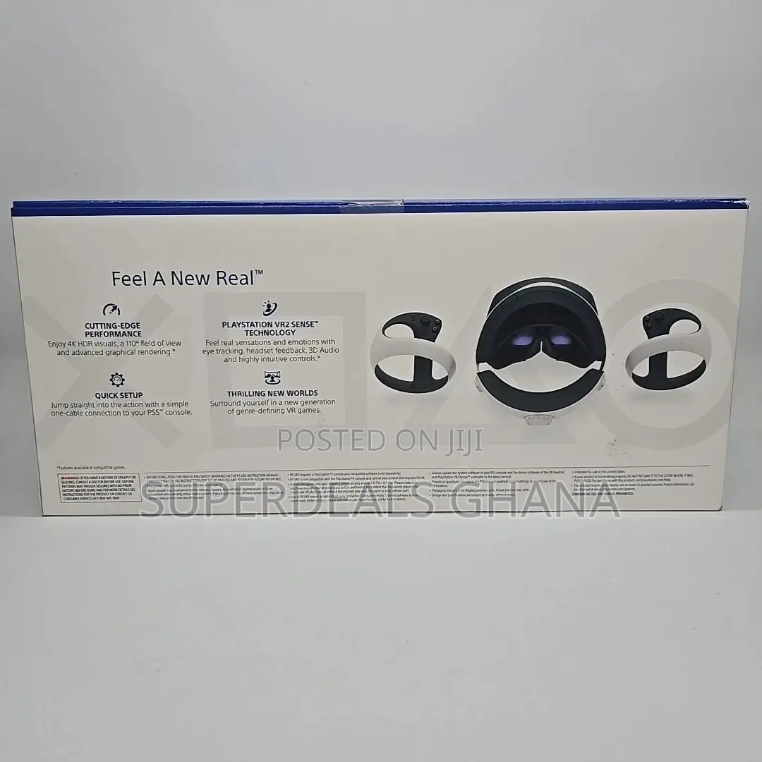 Sony Playstation Ps5 Vr2 Headset Sense Controllers Vr - White New