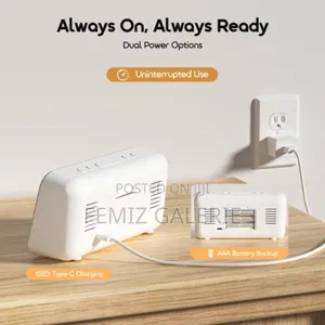 Oraimo Clockpoint Air Rechargeable Alarm Clock