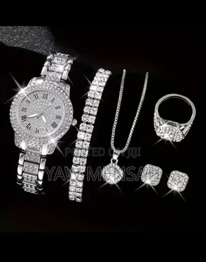 5-Piece Bling Watch Set
